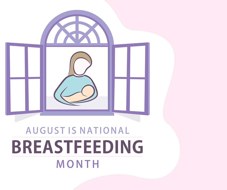 National breastfeeding month poster